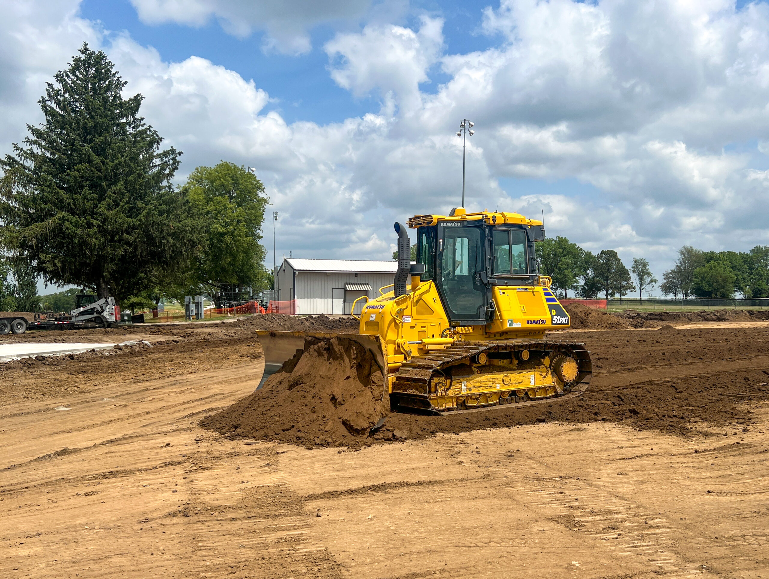 Self-perform-4 Heavy machinery and equipment repair for Nemaha Sports Construction in Lincoln, NE.